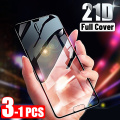 21D Screen Protector For Huawei P40 Lite P30 Pro Tempered Glass For Huawei P20 Pro P Smart Z Y6 2019 Mate 20 Pro Lite 30 Glass