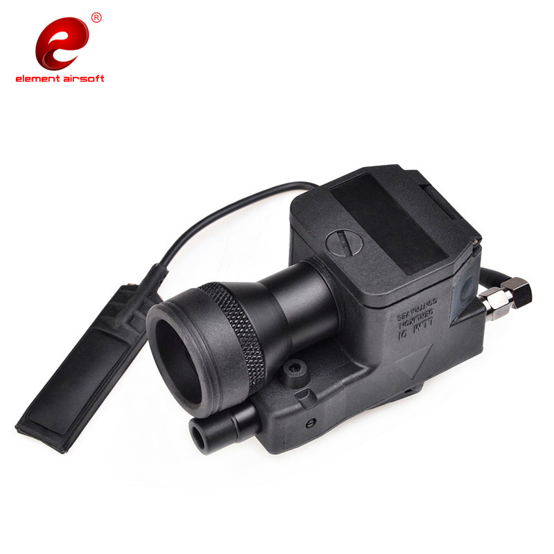 Element Airsoft Tactical Flashlight ELLM01 Red IR Laser Infrared Light Lantern For Hunting Gun Weapons Light EX 214