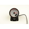 2.5" 60MM Fuel Pressure Gauge Meter White Face With Logo