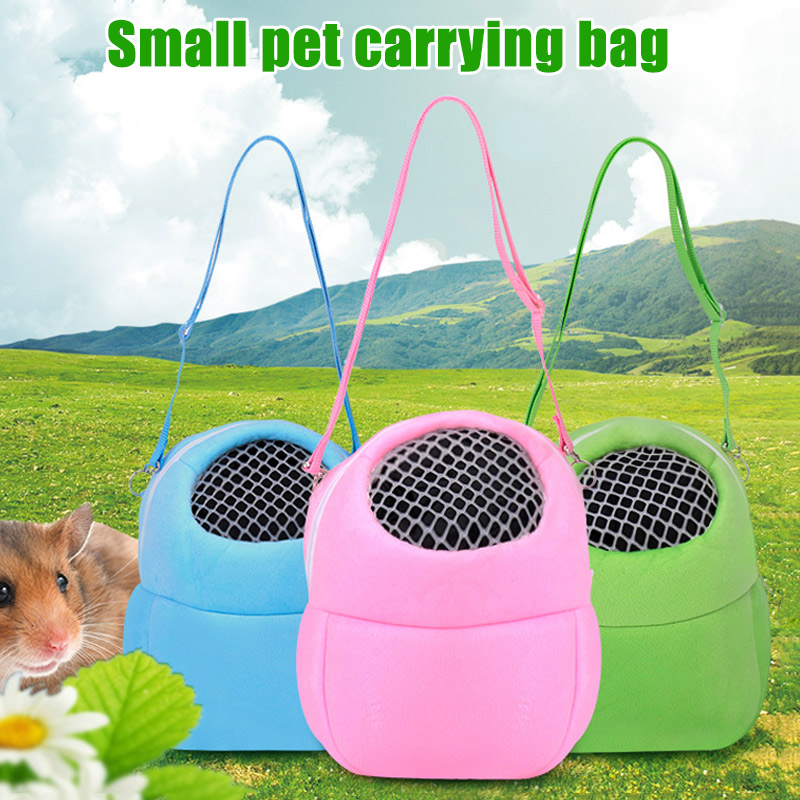 Small Animals Carrier Travel Portable Hanging Bag for Rat Cat Dog Pet Mesh Backpack Pet Supplies Pet Travel Backpack PI669