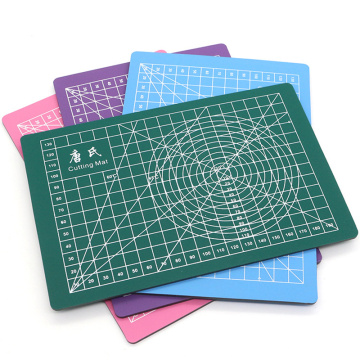 PVC Cutting Mat Patchwork Tools Cutting Plate Pad Rectangle Grid Lines Double-Sided Self-Healing Fabric Leather Paper DIY Tools