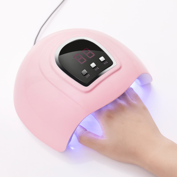 36/30/24/6W White Purple Nail Dryer Mini Nail LED UV Lamp Nail Gel Polish Dryer Drying DIY Auto Sensor Nail Art Tool