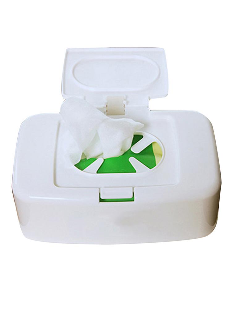 Improved Wet Tissue Box Wipes Dispenser Wipes Napkin Storage Box Holder Paper Container For Car Home Office Anti-Dust Holders