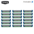 18 blades/lot = 3 packs AAAAA Original Genuine New Package Schick Protector 3d diamond for men razor blade in stock