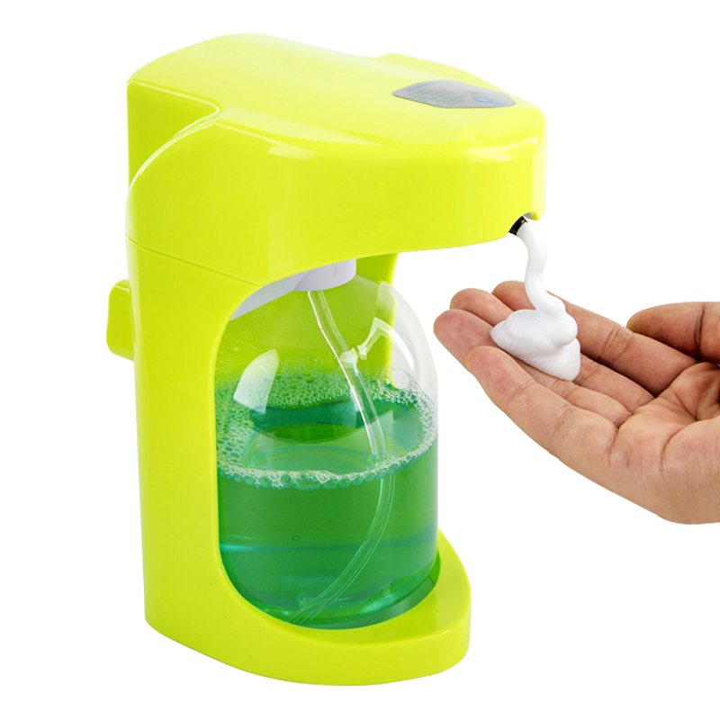 500ml Automatic Foam Soap Dispenser Wall Mounted Liquid Soap Dispenser Smart Sensor Touchless Bathroom Kitchen Foam Dispensers