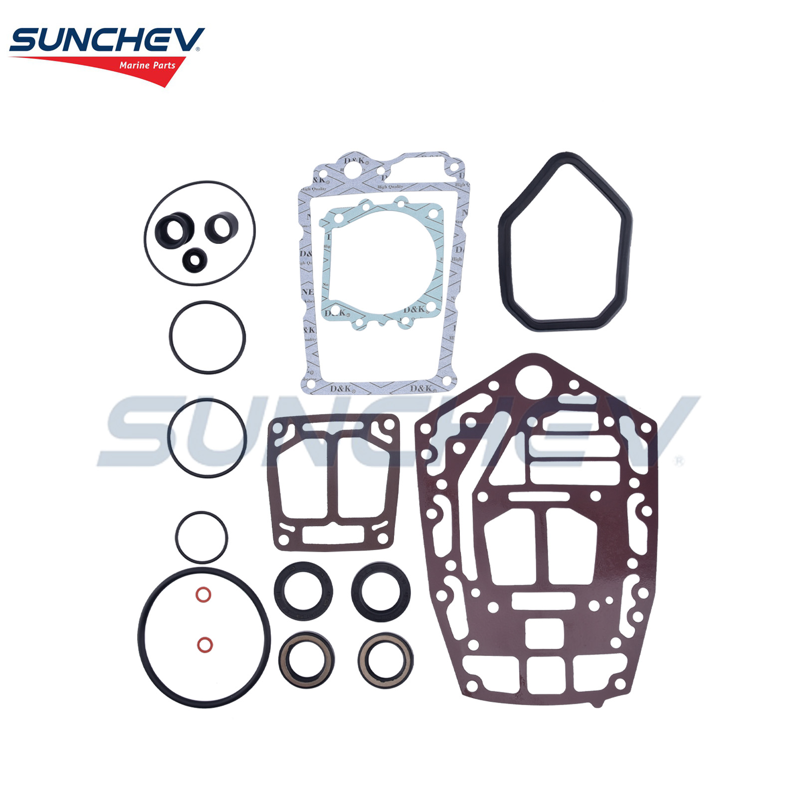 Lower Unit Gasket Kit For Yamaha 150--225hp