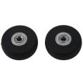 ASDS-2 Sets of Luggage Suitcase Replacement Wheels Axles Deluxe Repair Tool OD 50mm