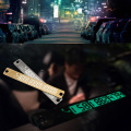 Universal Car Luminous Temporary Parking Card Suckers Night Phone Number Card Plate for Car Stop Parking Sign Notice Number