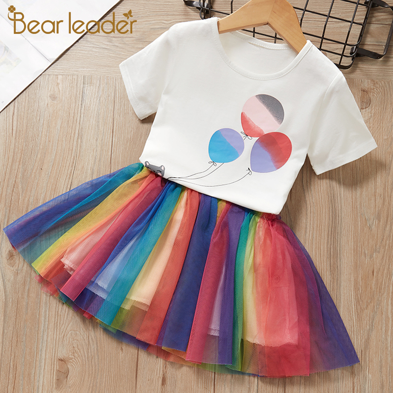 Bear Leader Kids Girl Clothing Sets New Summer Girls Children Suits Polka Dot Fashion Outfits Casual Outerwear Clothes for 3 7Y