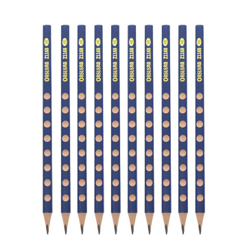 10 Children'S Environmental Protection HB / 2B Triangle Pencil Painting Writing Standard Pencil Posture Correction Grip Pencil