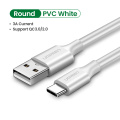 Round PVC White