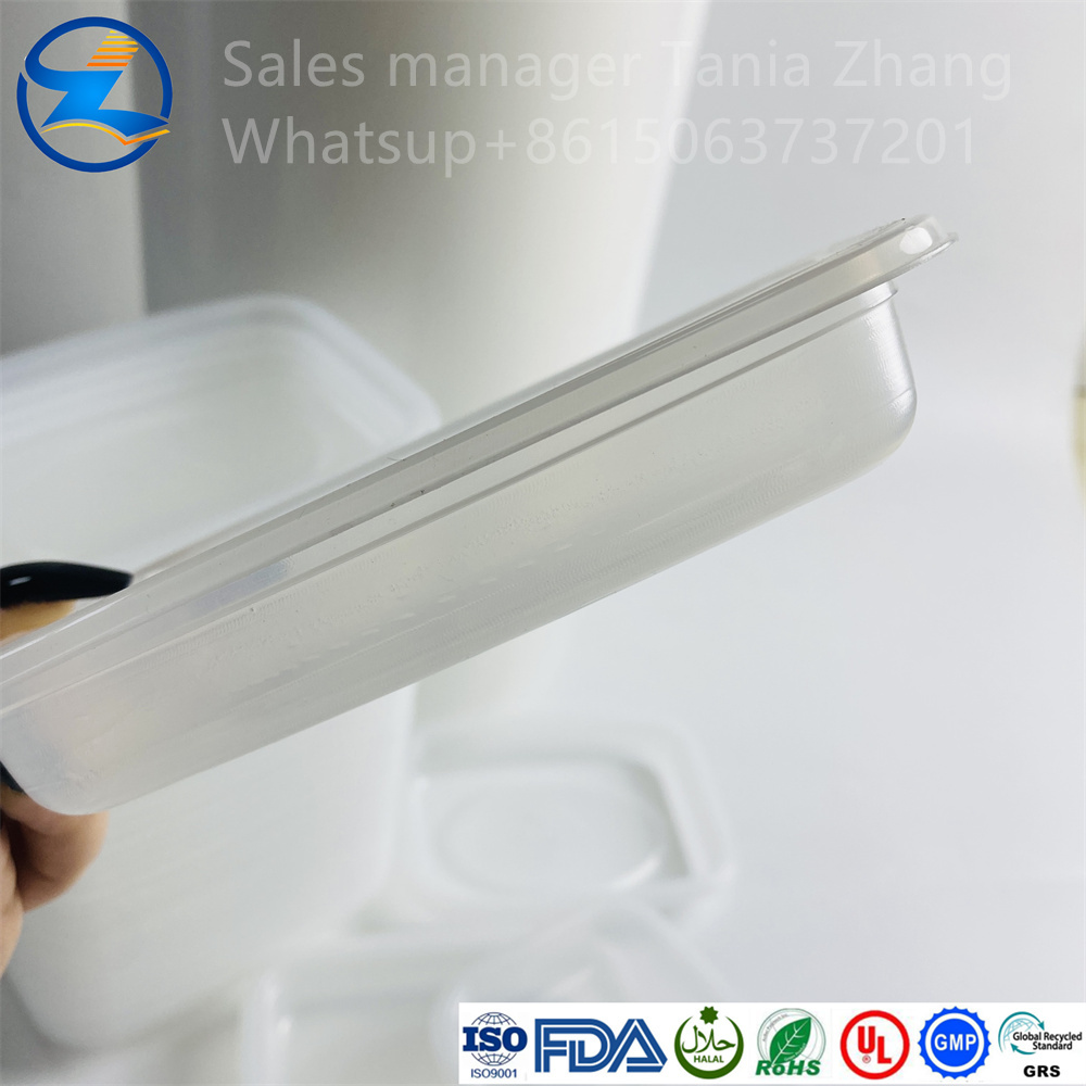 High Quality White Pp Fresh Keeping Box Lunch Box 4 Jpg