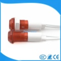 3pcs 10mm red green yellow LED lamp wire Indicator Light XD10-6 12V 24V 220V 380V Line long 20cm diodes lamp