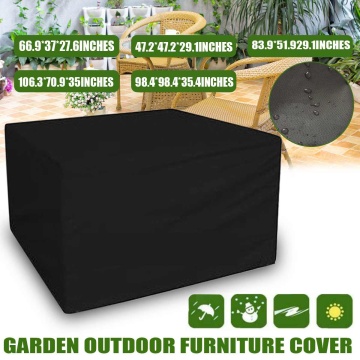 Patio Furniture Covers Waterproof Windproof Rain Snow Dust Wind-Proof Anti-UV Oxford Fabric Garden Lawn Outdoor Furniture Covers