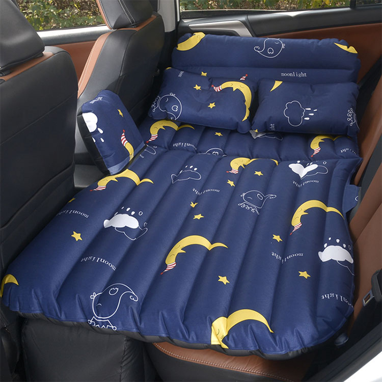Inflatable Car Air Mattress Back Seat Travel Bed 4