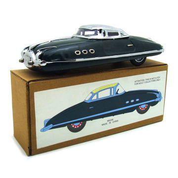 1PC/Box Clockwork Car Toy Tinplate Tin Childhood Winder Cars Vintage Handmade Crafts Collection Figure Metal Gift Wind Up Toys