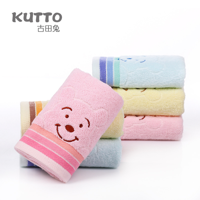 New Arrival Baby Towels Attractive Children Face Towels Kids Cartoon Towels 75x34cm