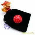 Bescon Polyhedral Dice 50-sided Gaming Dice, D50 die, D50 dice, 50 Sides Dice, 50 Sided Cube of Red Color