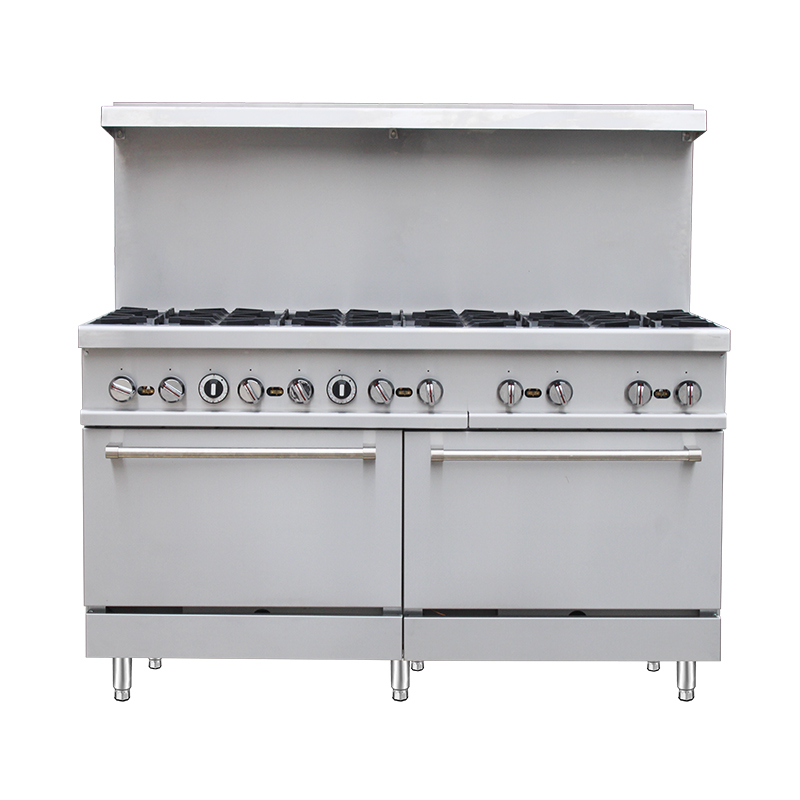 commercial gas stove with oven