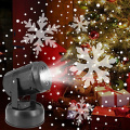 Christmas Snowflake LED Moving Laser Projector Light Outdoor Snowflake Lamp Festival Home Party Christmas Decoration Lights