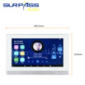 7INCH Screen Android Keypad Home Cinema Theater Audio Music System WIFI Bluetooth On-wall Amplifier With Ceiling Speaker Hearing