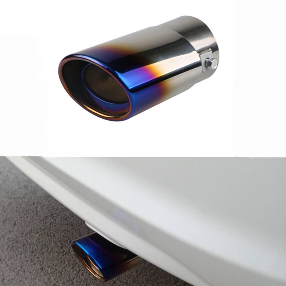 Car Exhaust Tip Systems Pipe Exhaust Flap Cutout Valve Muffler Tips Nozzle Whistle Car Accessories DIY Tuning Car Universal Auto