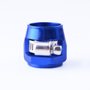 Hose Finisher Clamp/Clip AN / JIC - Fuel/Oil/Radiator/Rubber AN6 JDM HEX Finishers Fuel Oil Water Pipe JUBILEE CLIP Clamp