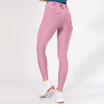 High Quality Ladies Pink Equestrian Sports Pants