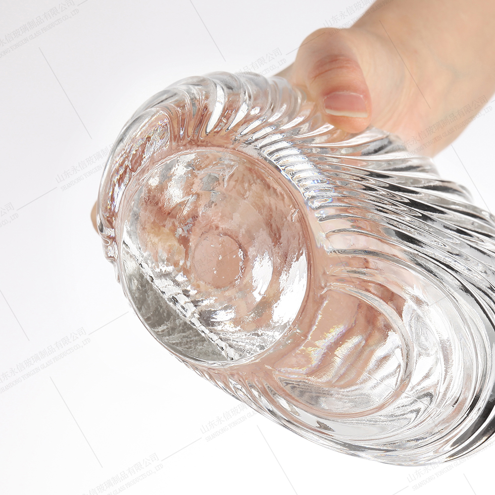 Glass Square Bottle XO Cognac Chinese factory