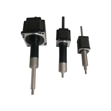 fixed shaft type linear motion step motor