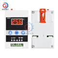 AC 110-240V Guide Rail Thermoregulator LED Digital Temperature Controller Thermostat Refrigeration Heating Temperature Control