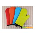 Blue Red Thick Cotton Liner Silicone Protective Gloves