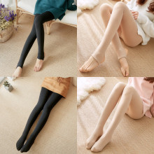 Women Girls Casual Bottom Winter Warm Panty-hose Pants Trousers Girls Pantyhose Tights & Stockings Long Legs Stockings