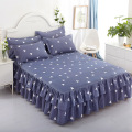 Fitted Sheet Cover Bedspread Bedroom Bed Skirt Full Twin Queen King Size Bed Sheets