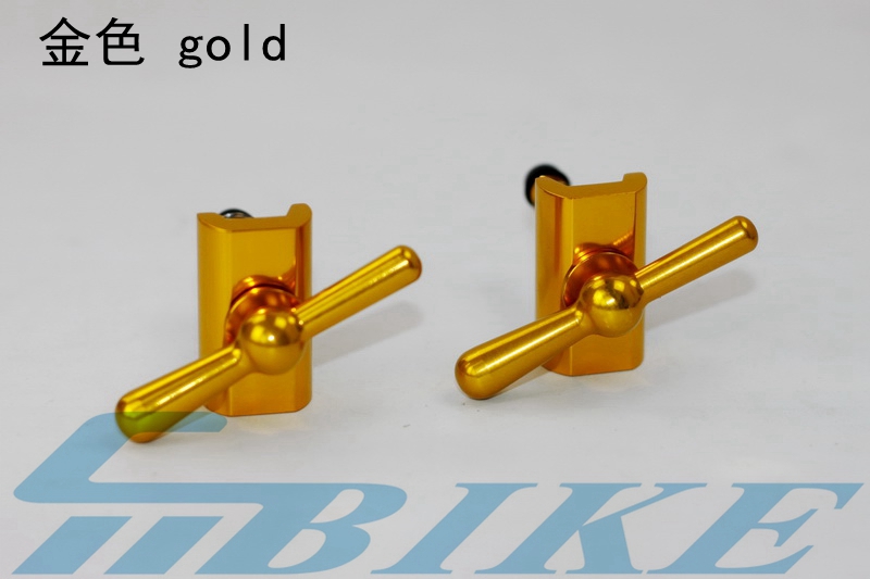 Ultralight CNC hinge clamps and hinge levers(limit nut) for Brompton