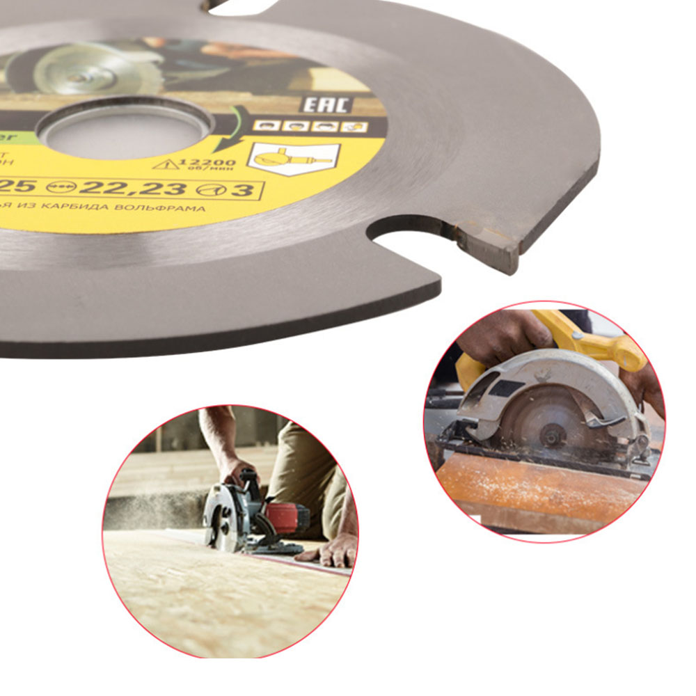 125mm 3T Circular Saw Blade Multitool Wood Carving Cutting Disc Grinder Carbide Power Tool Attachments