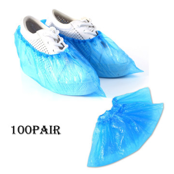 Disposable 100 Pack Shoe Covers Hygienic Boot Cover for Workplace, Indoor Carpet