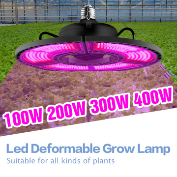 Plants Grow Light 100W 200W 300W 400W Phyto Lamp E27 Full Spectrum LED Seedling Fito Lights LED Flower Seed Growing Tent 220V