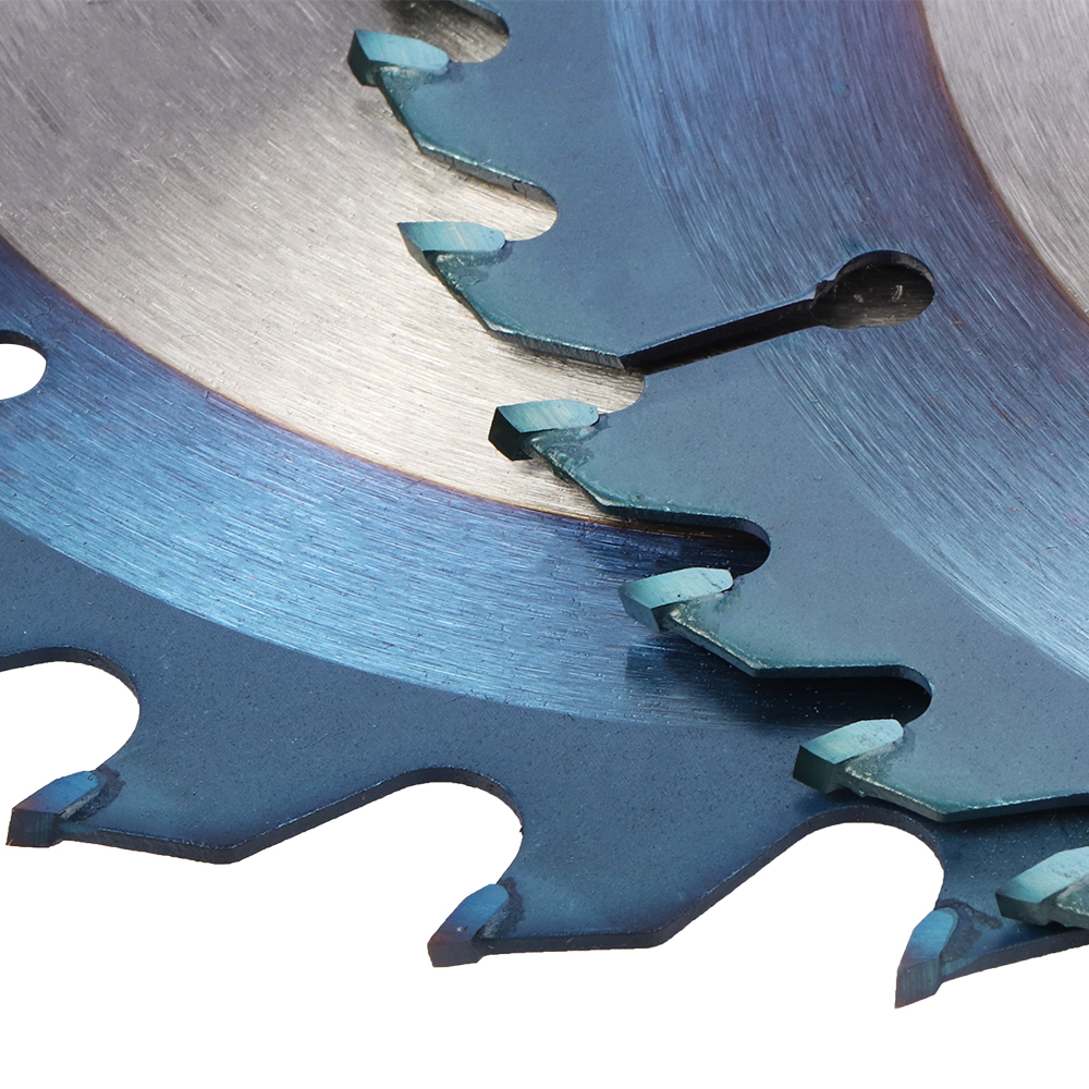 TCT Saw Blade 165-255mm Nano Blue Coating Circular Saw Carbide Tipped Woodworking Cutting Discs Power Tools