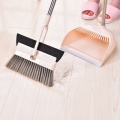 2-In-1 Broom Wiper Set Practical Foldable Soft Hair Broom Dustless Useful Multifunction Dustpan Creative Household Sweeping Tool