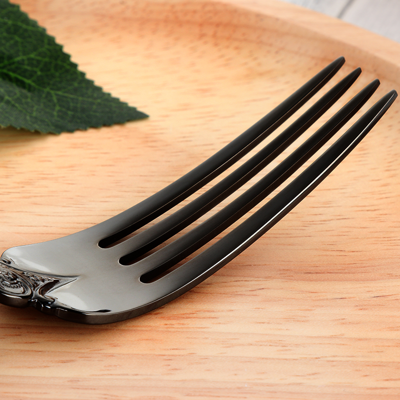 Buyer Star Flatware Set High Quality Household Cutlery Stainless Steel 18/10 Kitchen Dinnerware Rustless Knife Fork Spoon