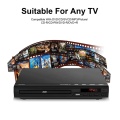 DVD Player for TV, All Region Free DVD CD Discs Player AV Output Built-in PAL/ NTSC, USB Input, Remote Control EU Plug