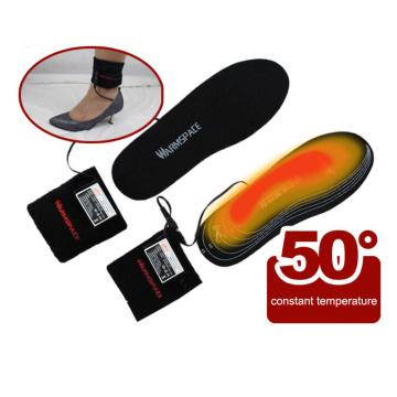 Electric Heated Insole battery USB Winter Shoes Boots Pad Orange Foam Material memory foam heated insoles