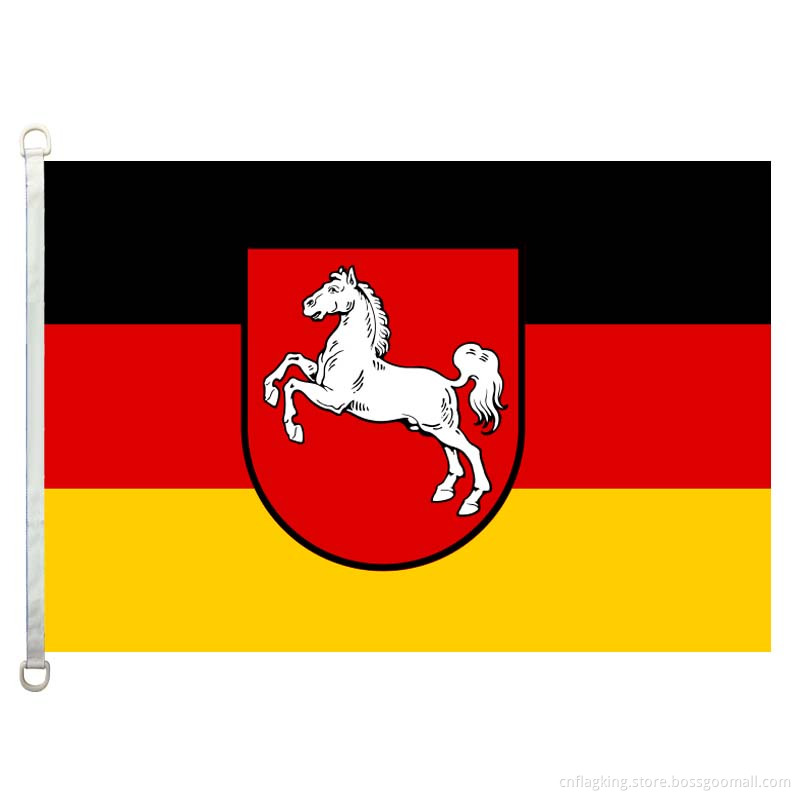 Lower_Saxony flag 100% polyster 90*150cm