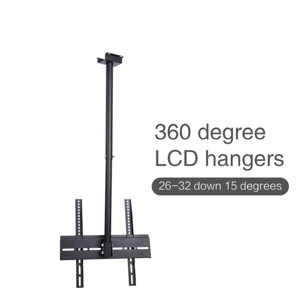 Ceiling TV Mount Hanging Extended Adjust Tilt&Swivel TV Wall Mount Max VESA 600*400mm TV Holder Bracket for 26''- 32'' TV