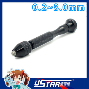 U-STAR UA-91307 Model Hand Drill,Fine Pin Vise(0.1~3.0mm)