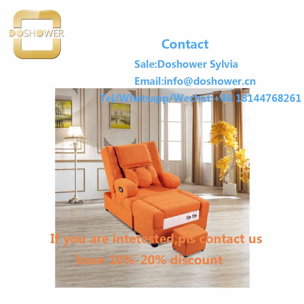 Recliner chair sofa with foot spa bath massager for spa chair pedicure sofa