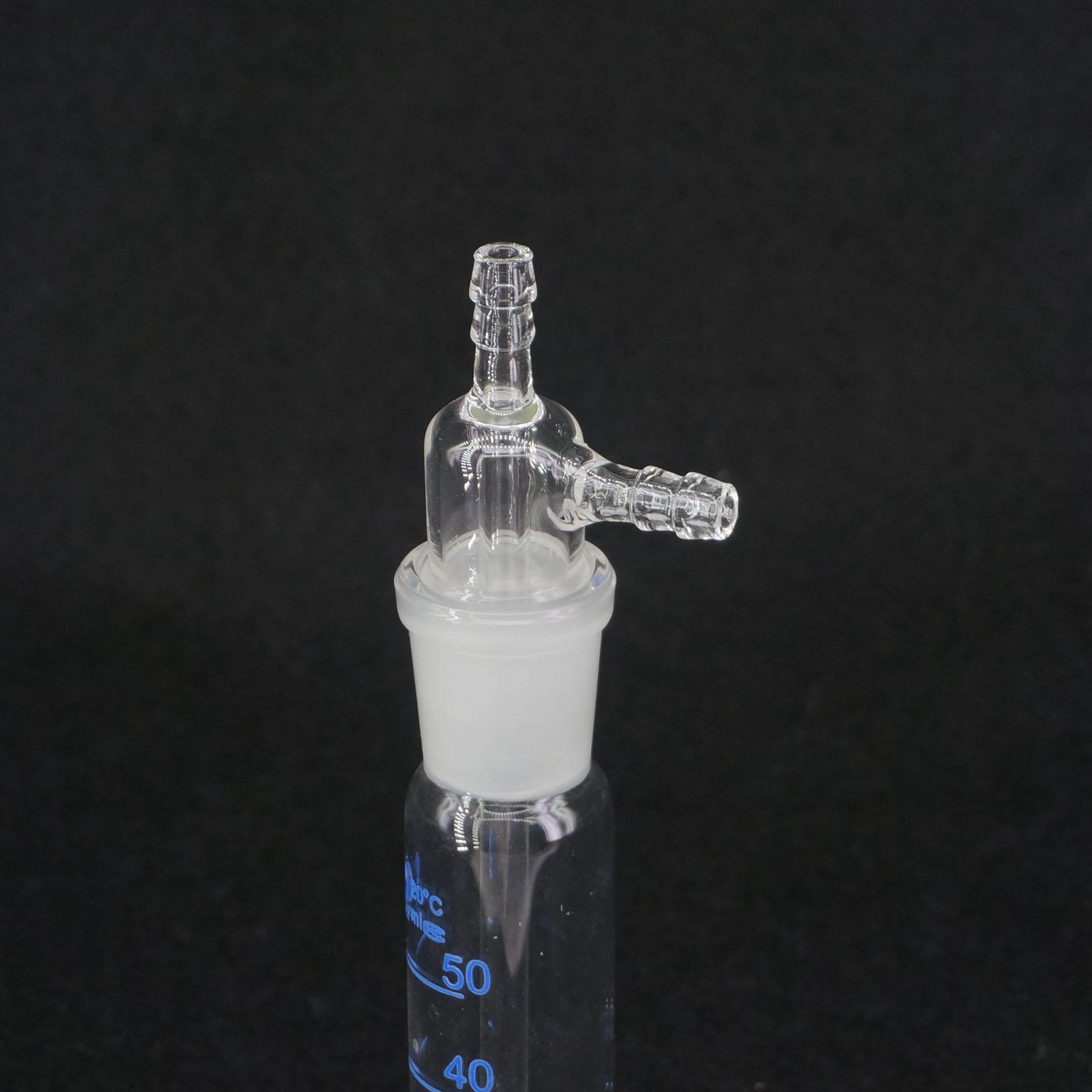 50ml Gas Sampling Tube Glinsky Absorber Bottle Apparatus Chemi Lab Glassware
