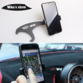 car auto metal mobile phone holder for mini cooper R55 R56 R60 R61 car-styling clubman countryman cell phone holder accessories