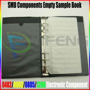 SMD Resistor Capacitor Assortment Electronic Components Sample Book 20 Pages Using